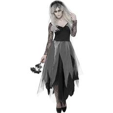 Ghosts Fancy Dresses Smiffys Graveyard Bride Costume