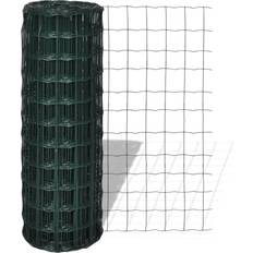 Green Welded Wire Fences vidaXL Euro Fence 140572 80cmx10m