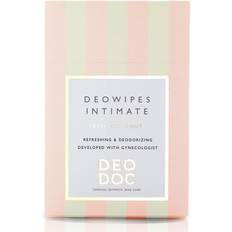 Paraben Free Intimate Wipes DeoDoc DeoWipes Intimate Fresh Coconut 10-pack