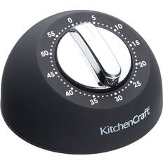 Black Kitchen Timers KitchenCraft Soft Touch Kitchen Timer