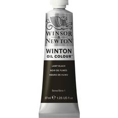 Black Oil Paint Winsor & Newton Winton Oil Color Lamp Black 37ml
