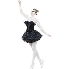 Ghosts Fancy Dresses Smiffys Gothic Swan Costume
