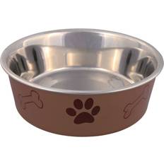 Trixie Stainless Steel Bowl With Plastic Coating 0.8l