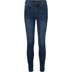 Vero Moda Sophia High Waist Skinny Fit Jeans - Blue/Medium Blue Denim