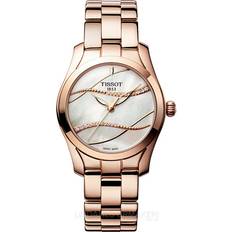 Tissot Battery - Gold - Women Wrist Watches Tissot T-Wave (T112.210.33.111.00)