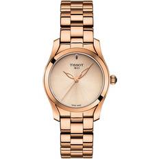 Tissot Battery - Gold - Women Wrist Watches Tissot T-Wave (T112.210.33.451.00)