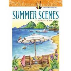 Summer Scenes Coloring Book (Paperback, 2016)