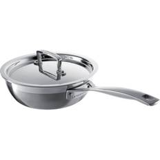 Le Creuset Stainless Steel Sauciers Le Creuset 3-Ply Stainless Steel Non Stick with lid 20 cm