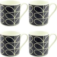 Orla Kiely Linear Stem Mug 40cl 4pcs