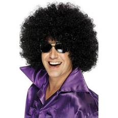 Around the World Wigs Smiffys Afro Wig Mega Huge Black