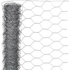 Grey Fence Netting Nature Hexagonal Wire Mesh 100cmx10m