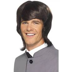 Smiffys 60's Male Mod Wig Brown 43233