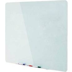 White Glass Boards Bi-Office Glass Magnetic Dryerase 150x120cm