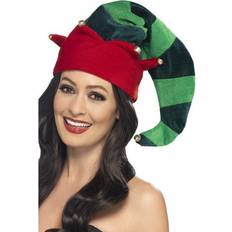 Film & TV Hats Fancy Dress Smiffys Plush Elf Hat