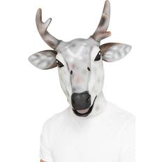 Smiffys Head Masks Smiffys Reindeer Stag Latex Mask