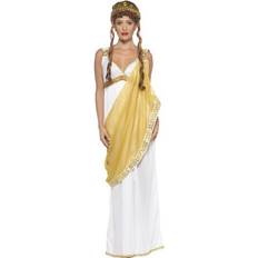 Smiffys Helen of Troy Costume White & Gold