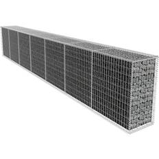 vidaXL Gabion Wall with Cover 600x100cm