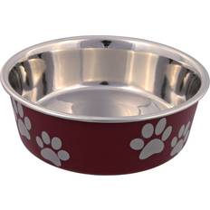 Trixie Stainless Steel Bowl With Plastic Coating 2.2l