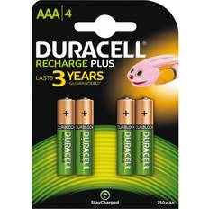 Duracell Batteries & Chargers Duracell AAA Rechargeable Plus 4-pack