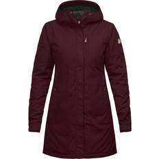 Fjällräven Kiruna Padded Parka W - Dark Garnet