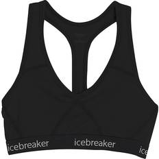 Icebreaker Sportswear Garment Bras Icebreaker Sprite Racerback Sports Bra - Black