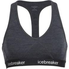 Icebreaker Sportswear Garment Bras Icebreaker Sprite Racerback Sports Bra - Gritstone Heather