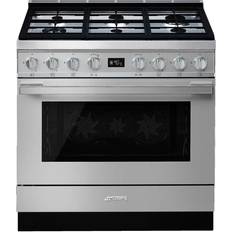 90cm - A+ Cookers Smeg CPF9GPX Stainless Steel