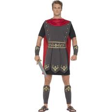 Silver Fancy Dresses Smiffys Roman Gladiator Costume