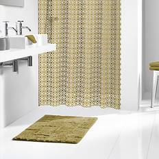 Silver Shower Curtains Sealskin Hammam