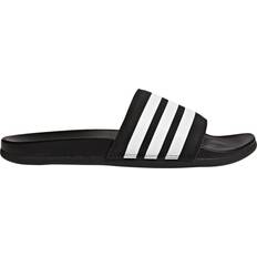 Adidas Adilette Cloudfoam Plus Stripes - Black/White