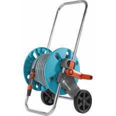 Blue Watering Gardena Hose Trolley CleverRoll S Set 20m