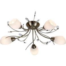 Searchlight Electric Gardenia Ceiling Flush Light 60cm