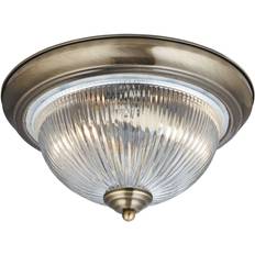 Searchlight Electric Ceiling Lamps Searchlight Electric American Diner Ceiling Flush Light 28.5cm