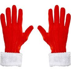 Widmann Santa Claus Gloves with Plush Trim