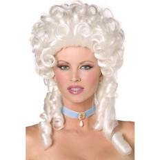 Baroque Fancy Dresses Smiffys Baroque Wig White