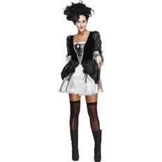 Smiffys Fever Baroque Costume Black & Silver