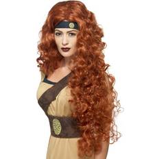 Smiffys Medieval Warrior Queen Wig