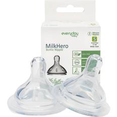 Everyday Baby MilkHero Bottle Nipples Small 0-3m 2pcs