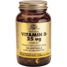 Calcium Fatty Acids Solgar D-Vitamin 25 ug (1000 IU) 100 pcs