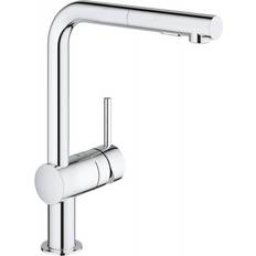 Grohe Pull Out Spout Kitchen Taps Grohe Minta L-hals 30274000 Chrome