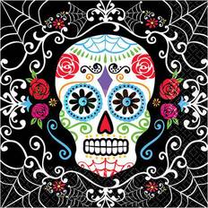 Amscan Napkins Day of the Dead Luncheon 16-pack