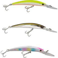 Yo-Zuri Crystal Minnow Deep Diver Floating 13cm Holographic Pink