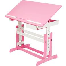 Storage Option Desk Kid's Room tectake Writing Desk with Drawer