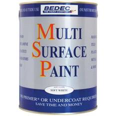 Bedec Multi Surface Metal Paint, Wood Paint Gold 0.25L