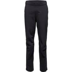 XXL Rain Trousers Black Diamond Stormline Stretch Rain Pant Women's - Black