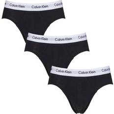 Calvin Klein Briefs Men's Underwear Calvin Klein Cotton Stretch Hip Briefs 3-pack - Black