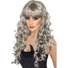 Silver Wigs Smiffys Siren Wig Silver