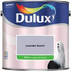 Dulux Silk Wall Paint, Ceiling Paint Lavender Quartz 2.5L