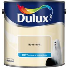 Dulux 077988 Wall Paint, Ceiling Paint Butter Milk 2.5L