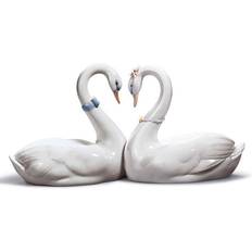 Lladro Decorative Items Lladro Endless Love Swans Figurine 13cm